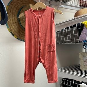Kyte Baby sleeveless snap romper
